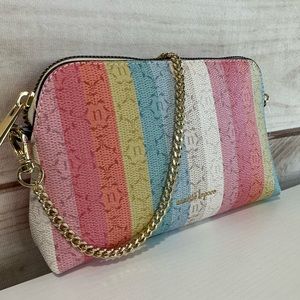 NWOT Rainbow Nanette Lepore Mini Clutch
